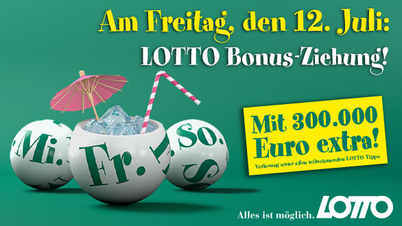 Lotto Bonus-Ziehung 